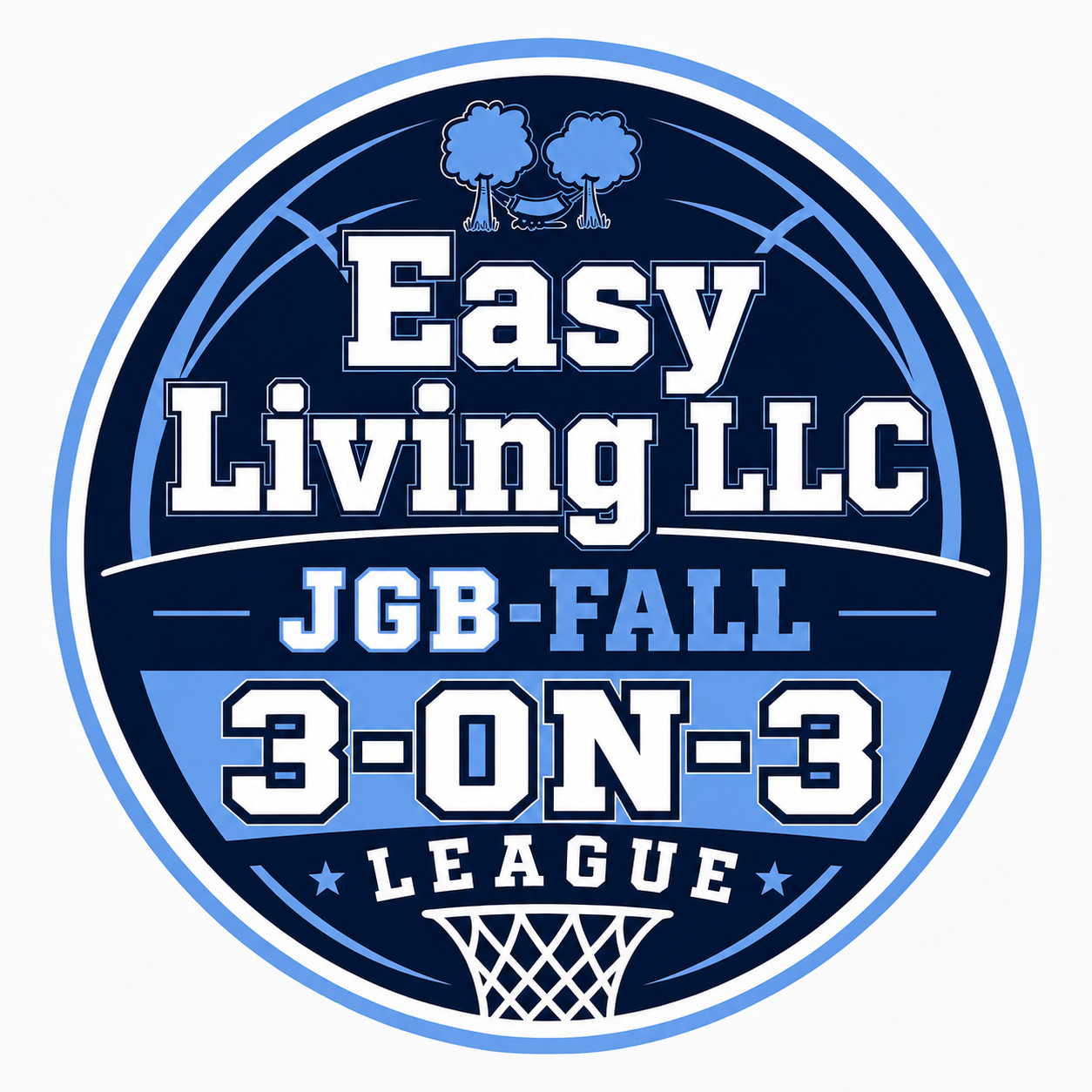 Easy Living LLC - JGB Fall 3-on-3 League logo